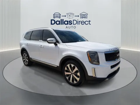 White 2022 Kia Telluride S for sale in Irving, TX