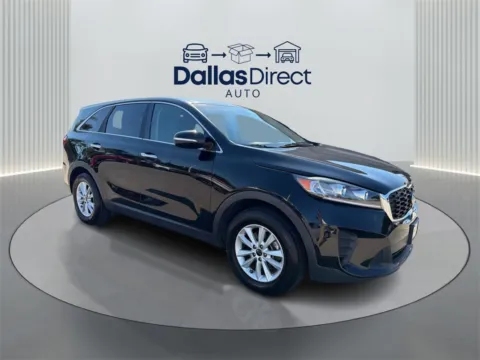 Black 2019 Kia Sorento LX for sale in Irving, TX