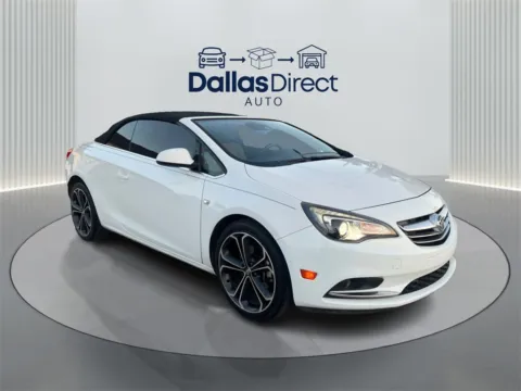 White 2016 Buick Cascada Premium for sale in Irving, TX