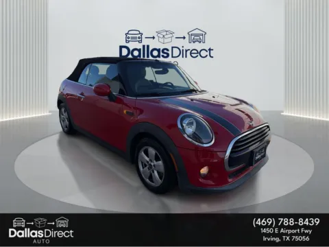Red 2019 MINI Convertible Cooper for sale in Irving, TX