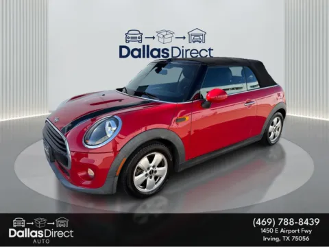 Red 2019 MINI Convertible Cooper for sale in Irving, TX