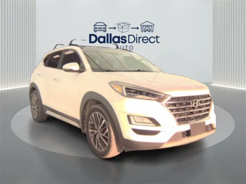 White 2019 Hyundai Tucson Ultimate for sale in Irving, TX