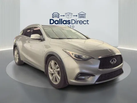 Silver 2017 INFINITI QX30 Premium for sale in Irving, TX