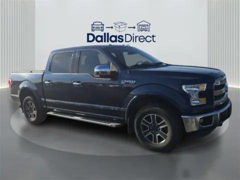 Blue 2015 Ford F-150 Lariat for sale in Irving, TX