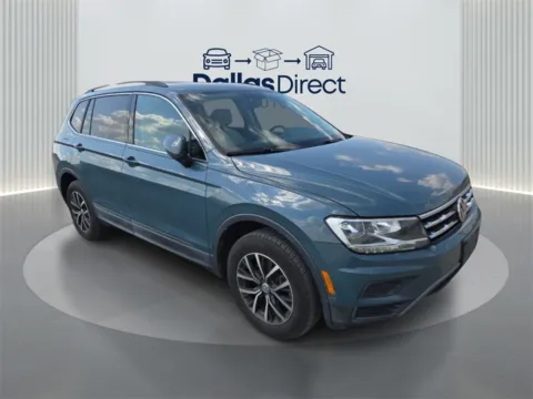 Blue 2019 Volkswagen Tiguan 2.0T SE for sale in Irving, TX