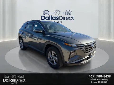 Gray 2022 Hyundai Tucson SEL for sale in Irving, TX