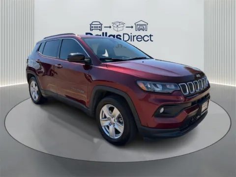 Red 2022 Jeep Compass Latitude for sale in Irving, TX