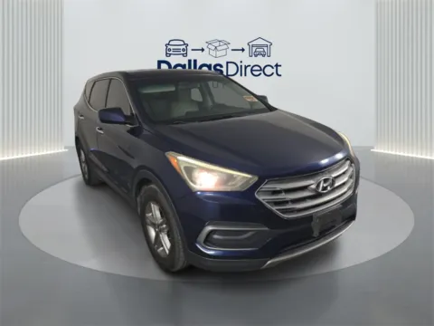 Blue 2018 Hyundai Santa Fe Sport 2.4 Base for sale in Irving, TX