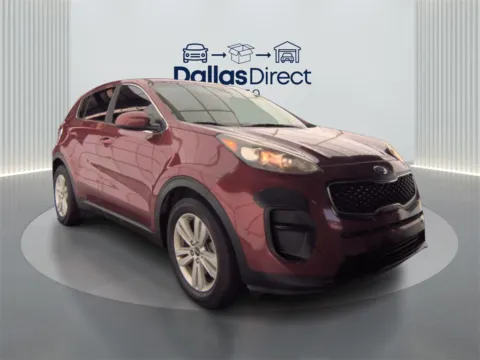 Red 2019 Kia Sportage LX for sale in Irving, TX