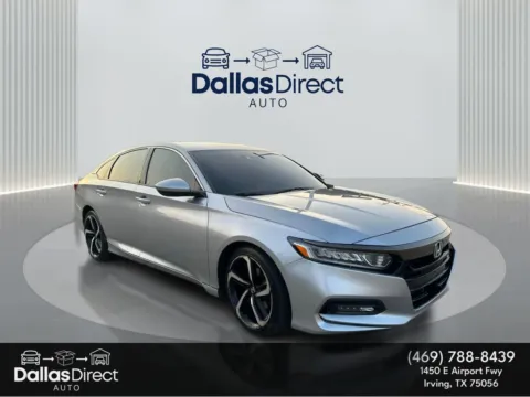 Silver 2020 Honda Accord Sport for sale in Irving, TX