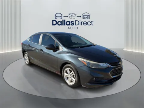 Gray 2017 Chevrolet Cruze LT for sale in Irving, TX