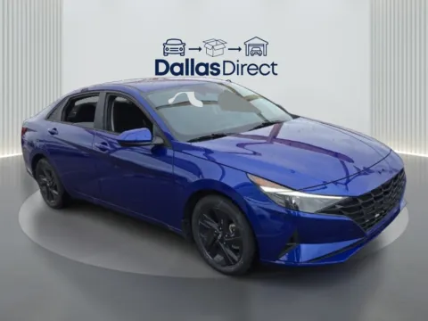 Blue 2022 Hyundai Elantra SEL for sale in Irving, TX