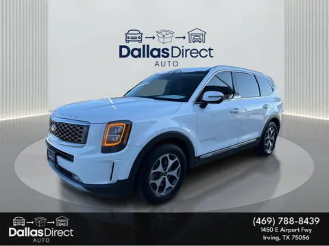 White 2020 Kia Telluride EX for sale in Irving, TX