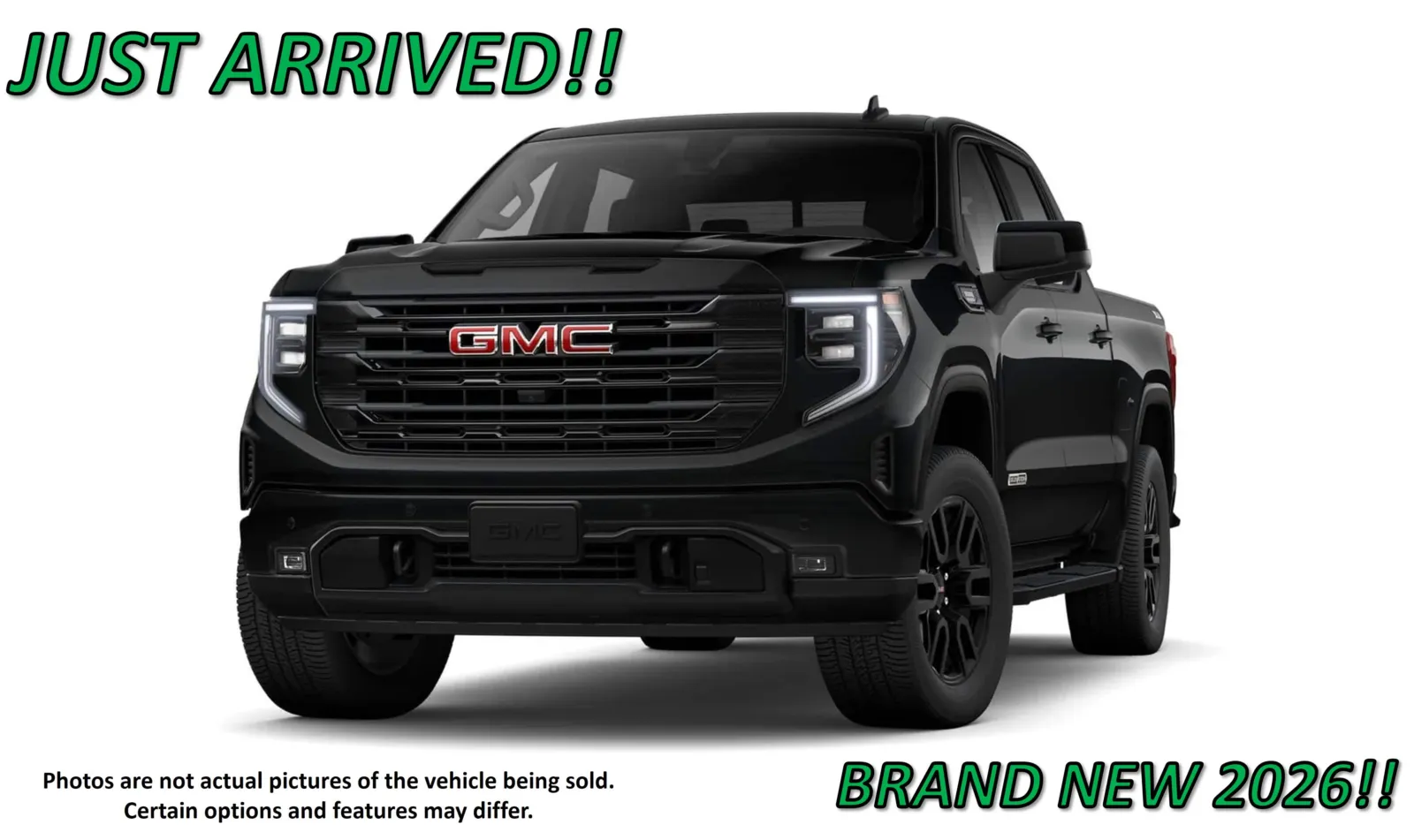 Black 2026 GMC Sierra 1500 Elevation for sale in Clinton, MO