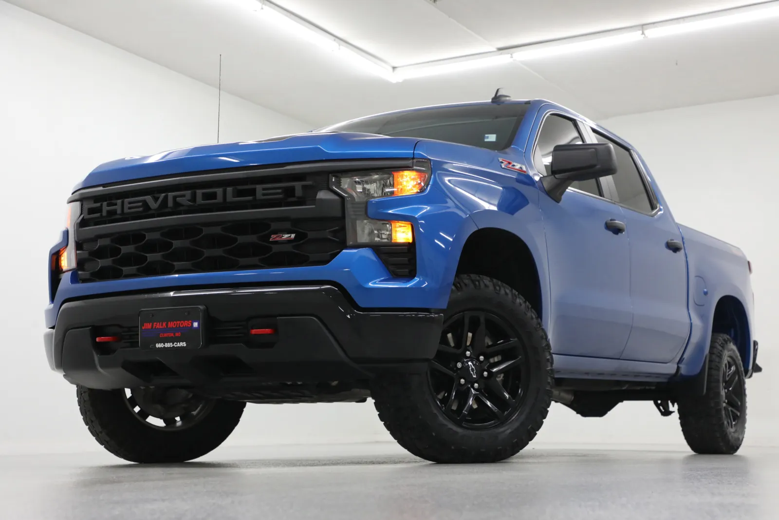 Blue 2022 Chevrolet Silverado 1500 Custom Trail Boss for sale in Clinton, MO