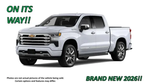 White 2026 Chevrolet Silverado 1500 High Country for sale in Clinton, MO