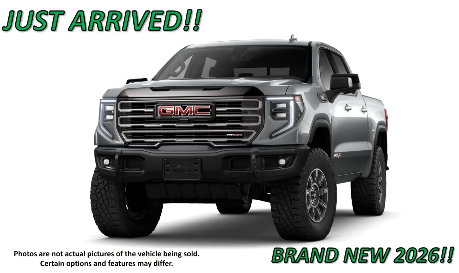 Gray 2026 GMC Sierra 1500 AT4X for sale in Clinton, MO