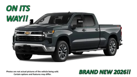 Gray 2026 Chevrolet Silverado 1500 LT for sale in Clinton, MO