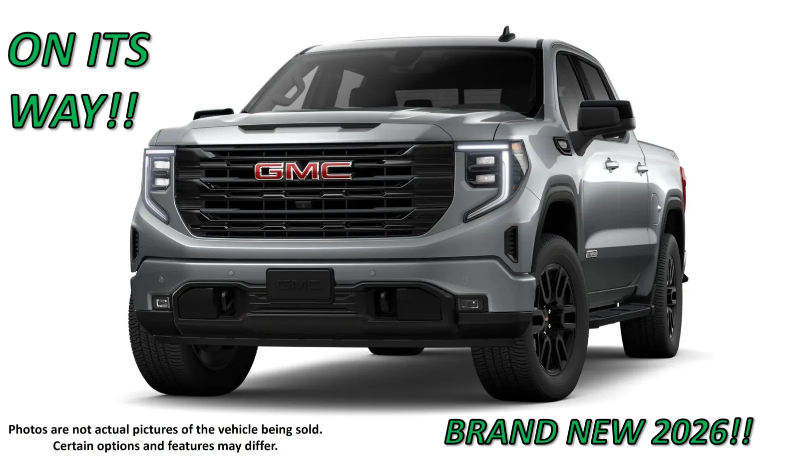 Gray 2026 GMC Sierra 1500 Elevation for sale in Clinton, MO