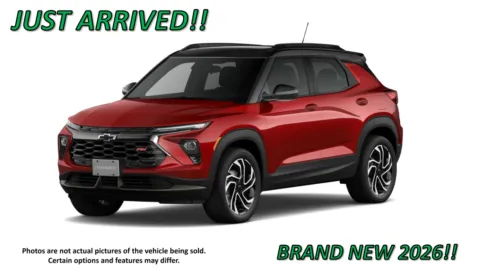 Red 2026 Chevrolet Trailblazer RS for sale in Clinton, MO