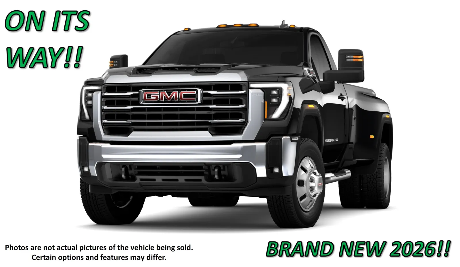 Black 2026 GMC Sierra 3500HD SLE for sale in Clinton, MO