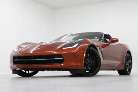 Orange 2016 Chevrolet Corvette Z51 3LT for sale in Clinton, MO