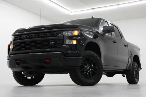 Black 2026 Chevrolet Silverado 1500 Custom Trail Boss for sale in Clinton, MO