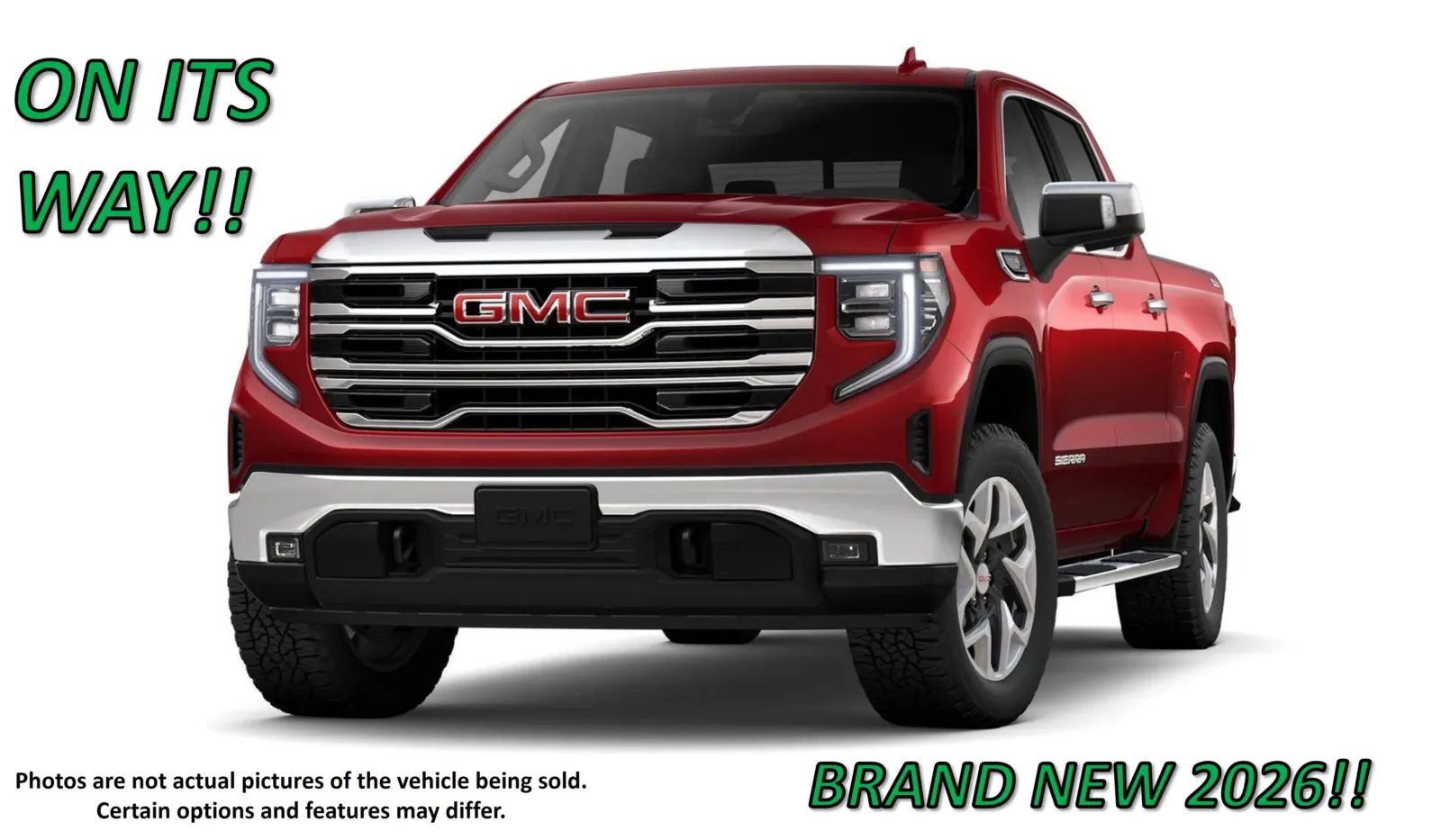 Red 2026 GMC Sierra 1500 SLT for sale in Clinton, MO