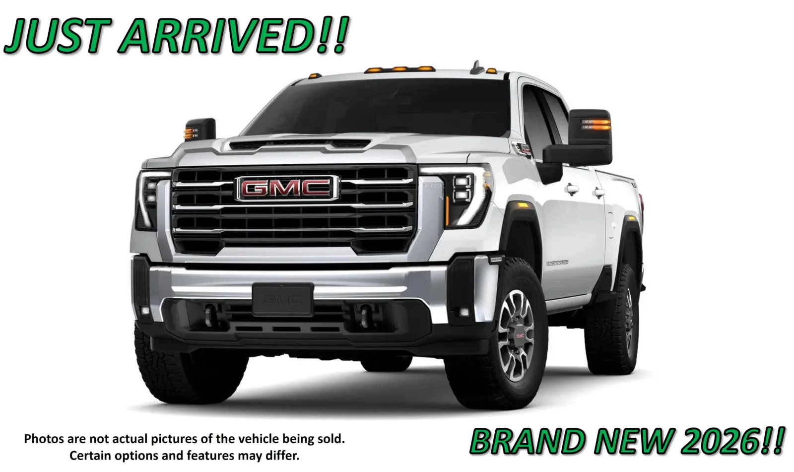 White 2026 GMC Sierra 2500HD SLE for sale in Clinton, MO
