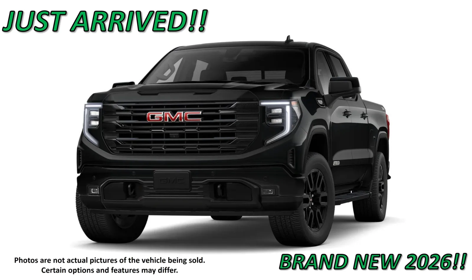 Black 2026 GMC Sierra 1500 Elevation for sale in Clinton, MO