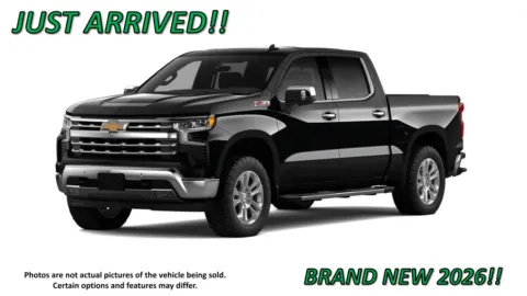 Black 2026 Chevrolet Silverado 1500 LTZ for sale in Clinton, MO