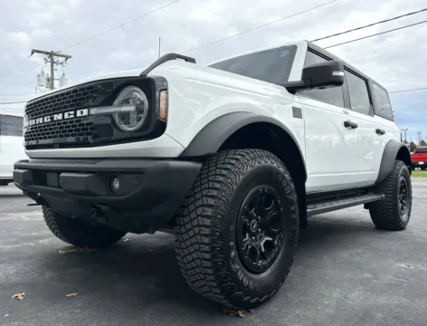 White 2022 Ford Bronco Wildtrak for sale in Clinton, MO