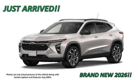 White 2026 Chevrolet Trax 2RS for sale in Clinton, MO