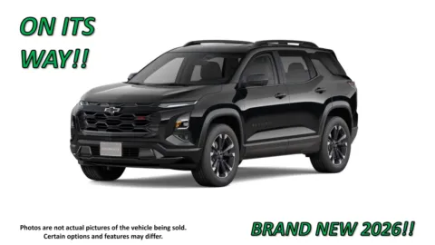 Black 2026 Chevrolet Equinox AWD RS for sale in Clinton, MO