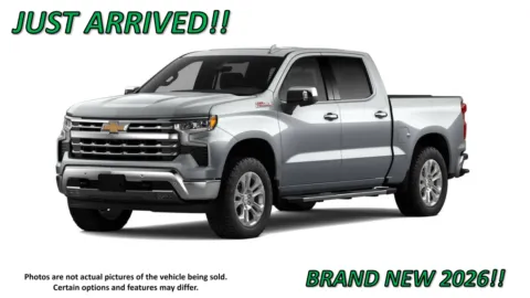 Gray 2026 Chevrolet Silverado 1500 LTZ for sale in Clinton, MO