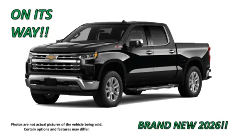 Black 2026 Chevrolet Silverado 1500 LTZ for sale in Clinton, MO