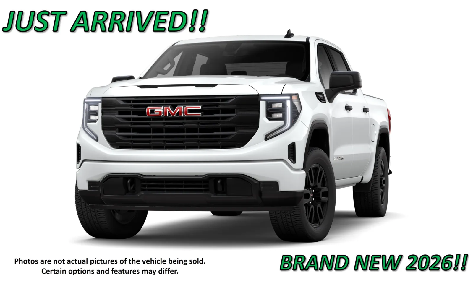 White 2026 GMC Sierra 1500 Pro for sale in Clinton, MO