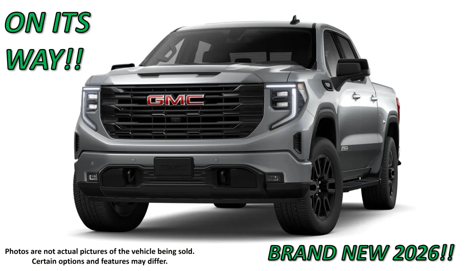 Gray 2026 GMC Sierra 1500 Elevation for sale in Clinton, MO