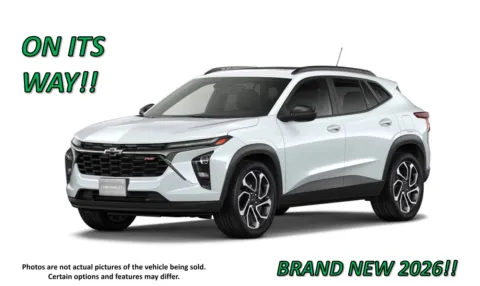 White 2026 Chevrolet Trax 2RS for sale in Clinton, MO