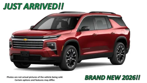 Red 2026 Chevrolet Traverse AWD LT for sale in Clinton, MO