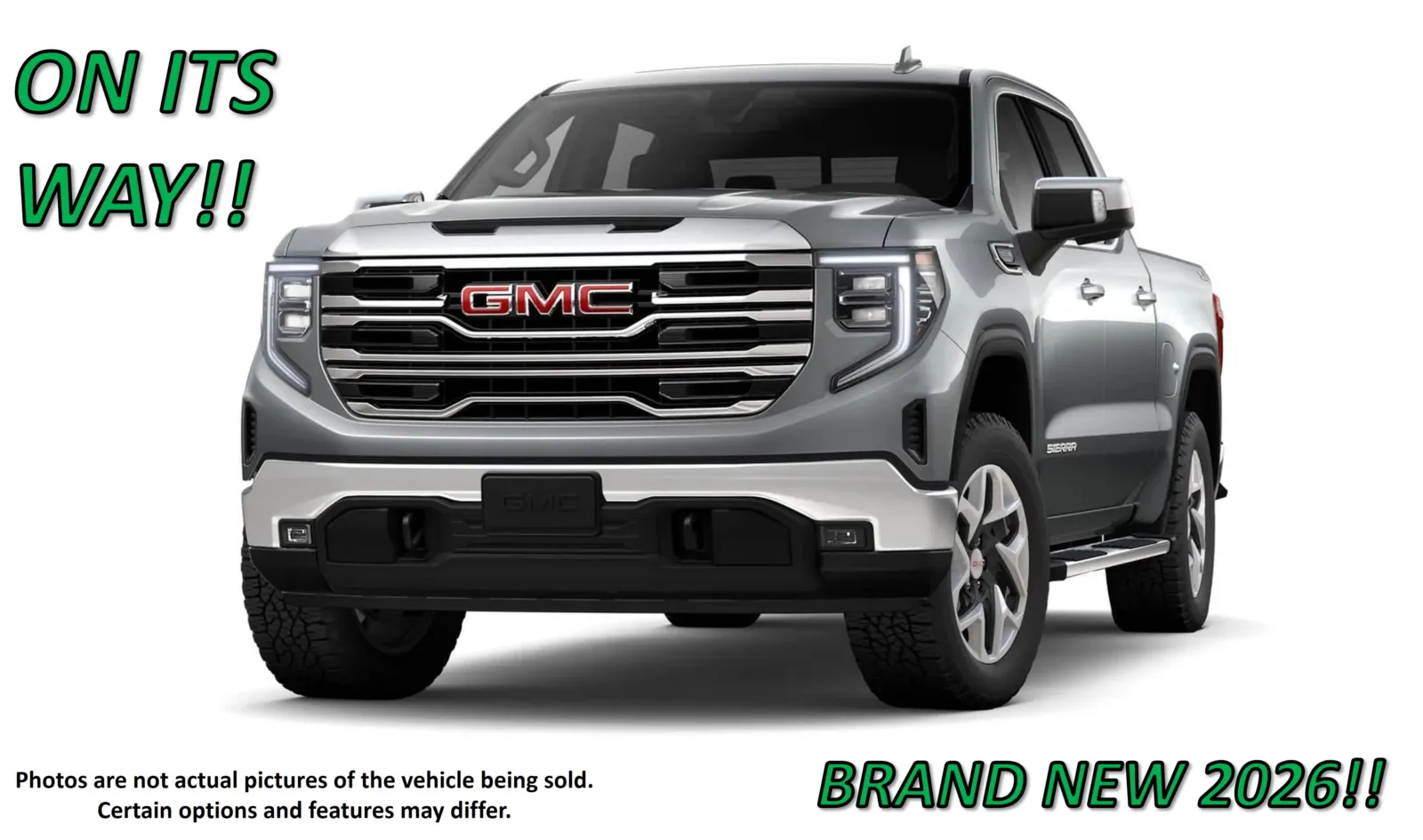 Gray 2026 GMC Sierra 1500 SLT for sale in Clinton, MO