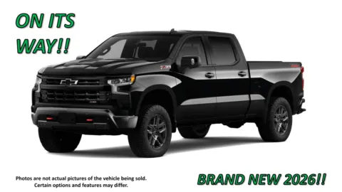 Black 2026 Chevrolet Silverado 1500 LT Trail Boss for sale in Clinton, MO