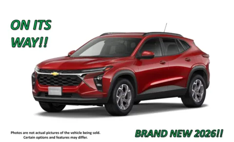 Red 2026 Chevrolet Trax LT for sale in Clinton, MO