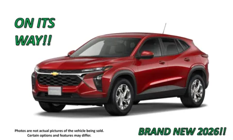 Red 2026 Chevrolet Trax LS for sale in Clinton, MO