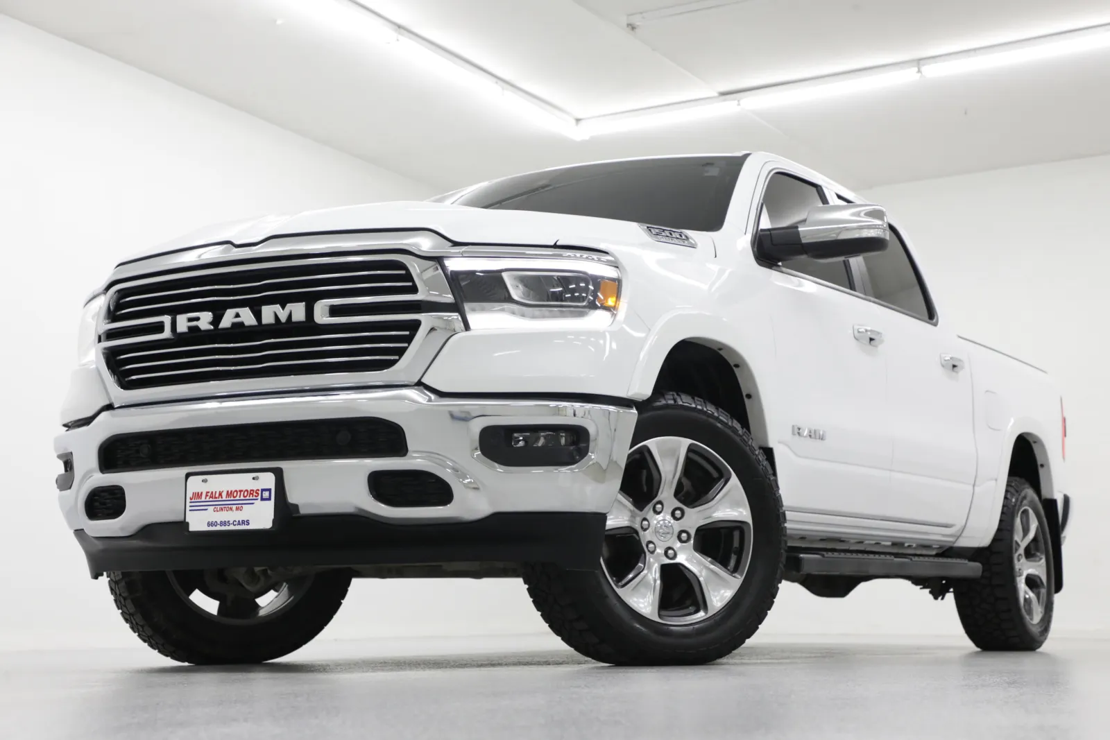 White 2021 Ram 1500 Laramie for sale in Clinton, MO