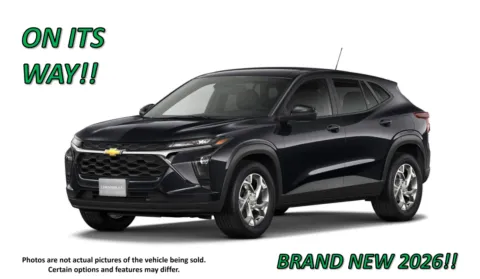 Black 2026 Chevrolet Trax LS for sale in Clinton, MO