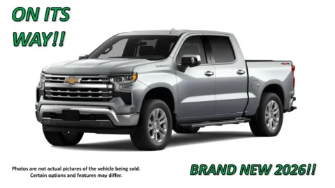 Gray 2026 Chevrolet Silverado 1500 LTZ for sale in Clinton, MO