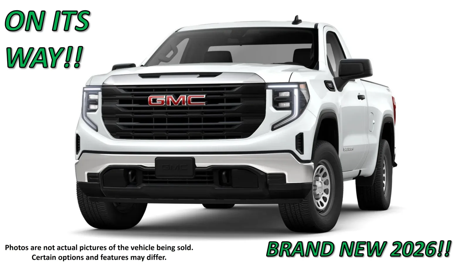 White 2026 GMC Sierra 1500 Pro for sale in Clinton, MO