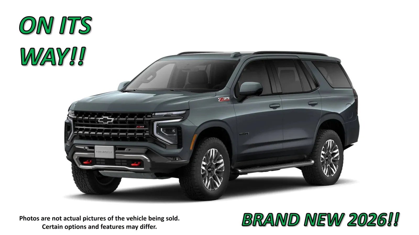 Gray 2026 Chevrolet Tahoe Z71 for sale in Clinton, MO