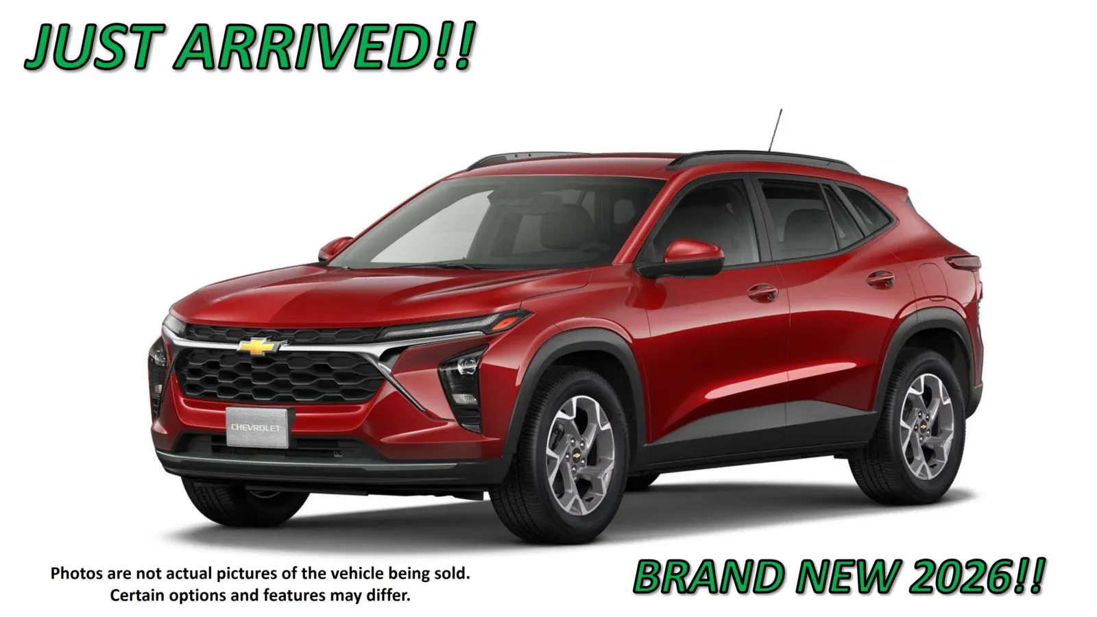 Red 2026 Chevrolet Trax LT for sale in Clinton, MO